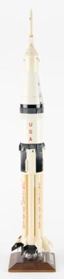 Lot #9873 Saturn IB Rocket Model with Apollo CSM/LM Payload - Image 7