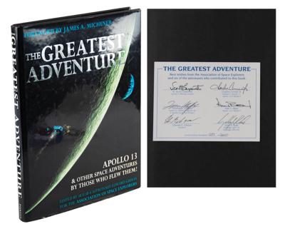 Lot #9585 Astronauts Signed Book