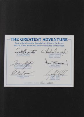 Lot #9585 Astronauts Signed Book - Image 2