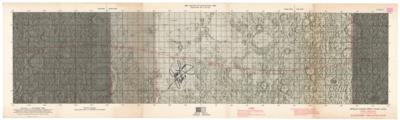 Lot #9214 James Lovell Signed Apollo 8 Lunar Orbit Chart - Image 2