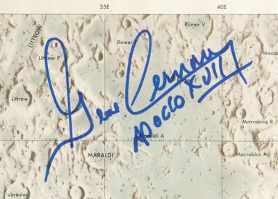Lot #9571 Moonwalkers (6) Signed Lunar Planning Chart - Image 5