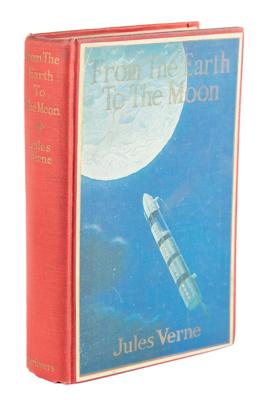 Lot #9570 Apollo Astronauts (7) Signed 'From the Earth to the Moon' Book - Image 2