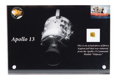 Lot #9392 Apollo 13 Kapton Foil (Attested as Flown)