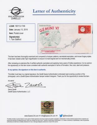 Lot #9152 Gemini 6 (2) Signed Launch Date Covers - Image 3