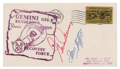 Lot #9155 Gemini 9 Signed Recovery Cover - Image 1
