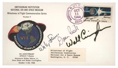 Lot #9189 Apollo 7 Signed Cover