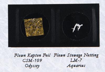 Lot #9394 Apollo 13 Kapton and Stowage Netting (Attested as Flown) - Image 2