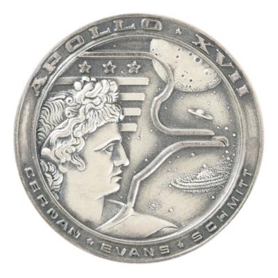 Lot #9529 Apollo 17 Unflown Robbins Medallion