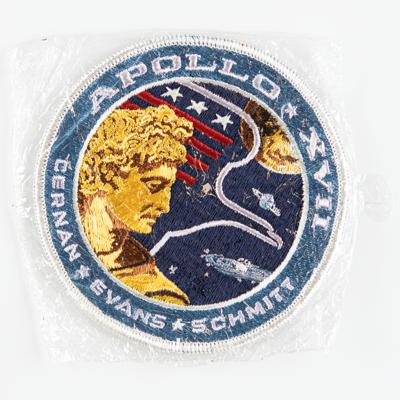 Lot #9558 Apollo 17 'RE' Initialed Crew Patch