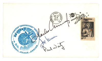 Lot #9726 Skylab 2 Signed Launch Day Cover
