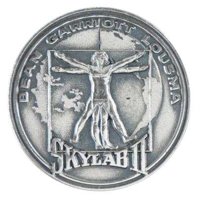 Lot #9714 Ed Gibson's Skylab 3 Robbins Medallion