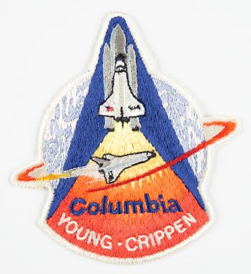 Lot #9786 Guenter Wendt's STS-1 Crew-Presented Patch