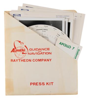 Lot #9179 Apollo 7 Raytheon Mission Analyzer Press Kit - Image 3