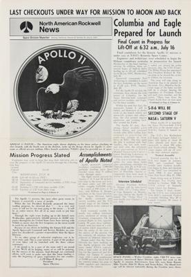 Lot #9324 Apollo 11: North American Rockwell Press Kit - Image 5