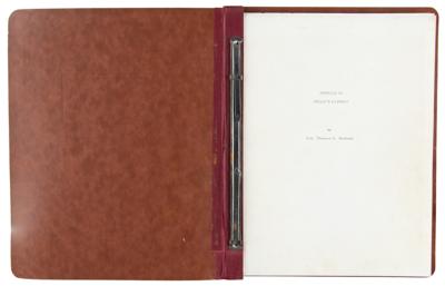 Lot #9258 Apollo 10 Pilot's Report by Tom Stafford - Image 2