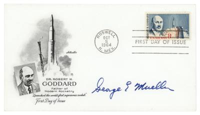 Lot #9700 George Mueller Signed FDC