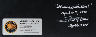 Lot #9420 Fred Haise Signed Apollo 13 Model - Image 3