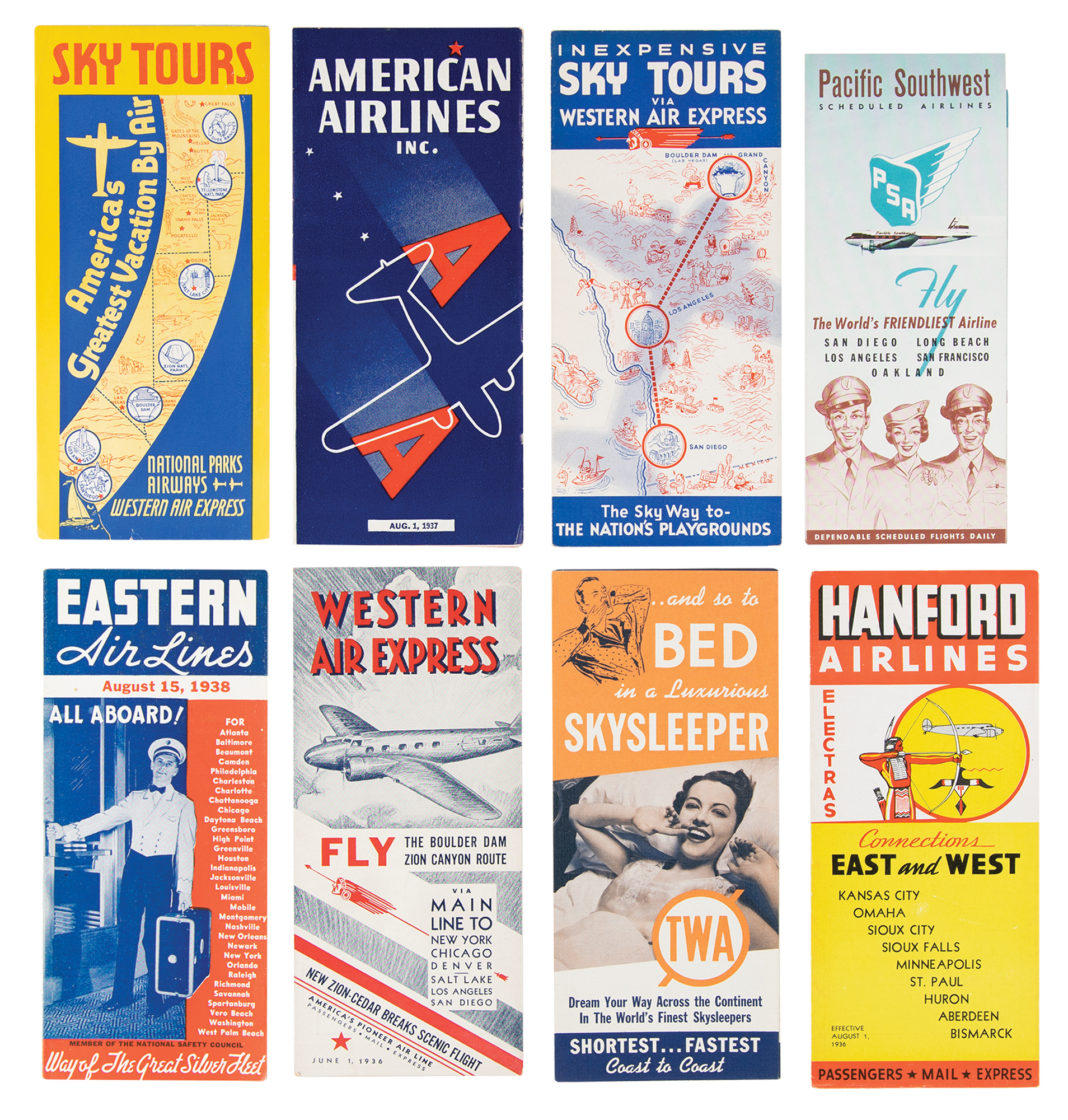 Lot #9030 American Air Carrier Brochures (16) - Image 2