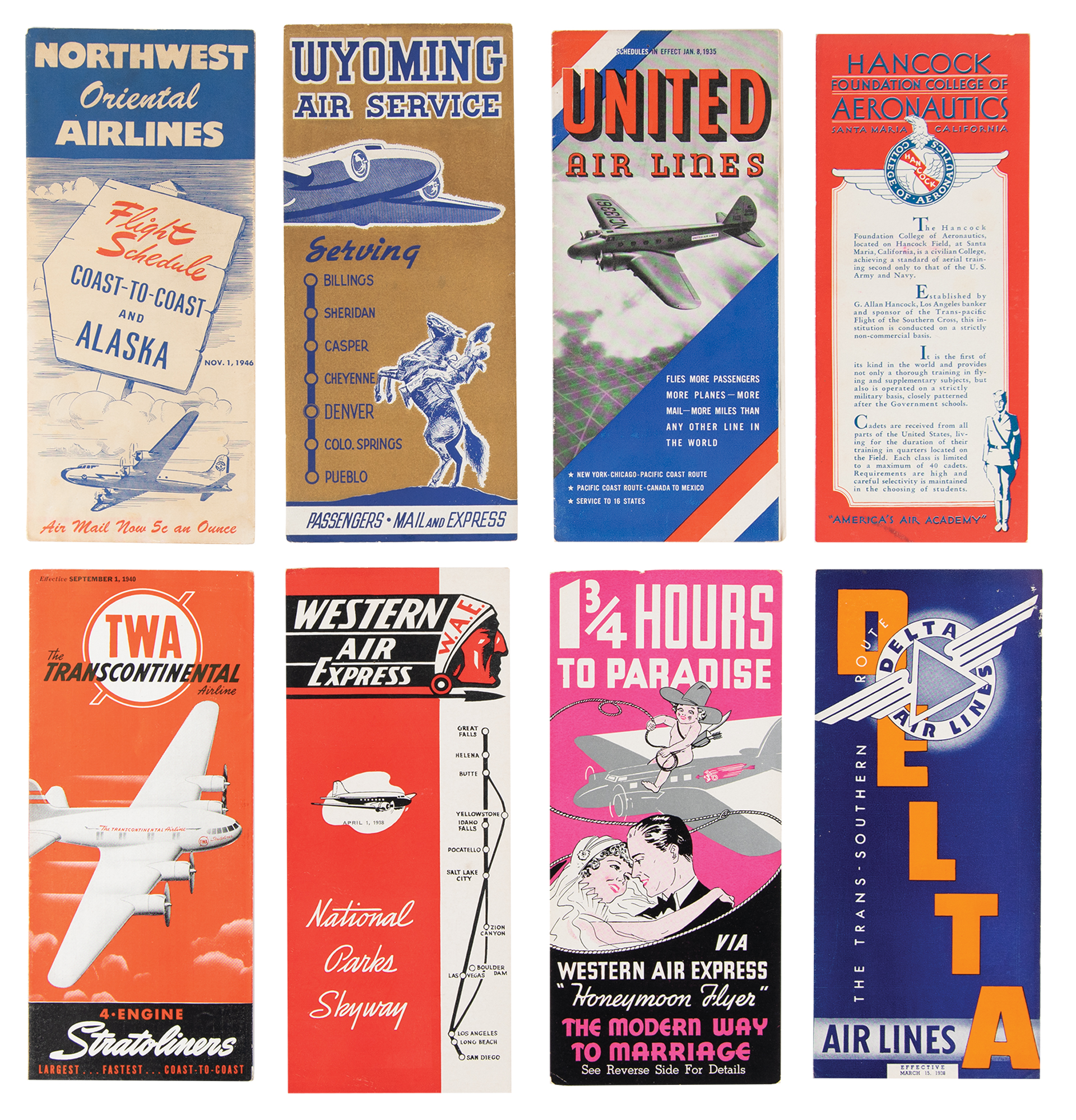 Lot #9030 American Air Carrier Brochures (16) - Image 3