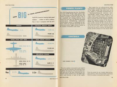 Lot #9035 Boeing B-29 Superfortress Airplane Commander Training Manual - Image 3