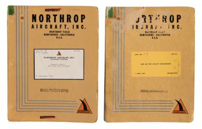 Lot #9036 Northrop Aircraft Free Air Test Facility Reports