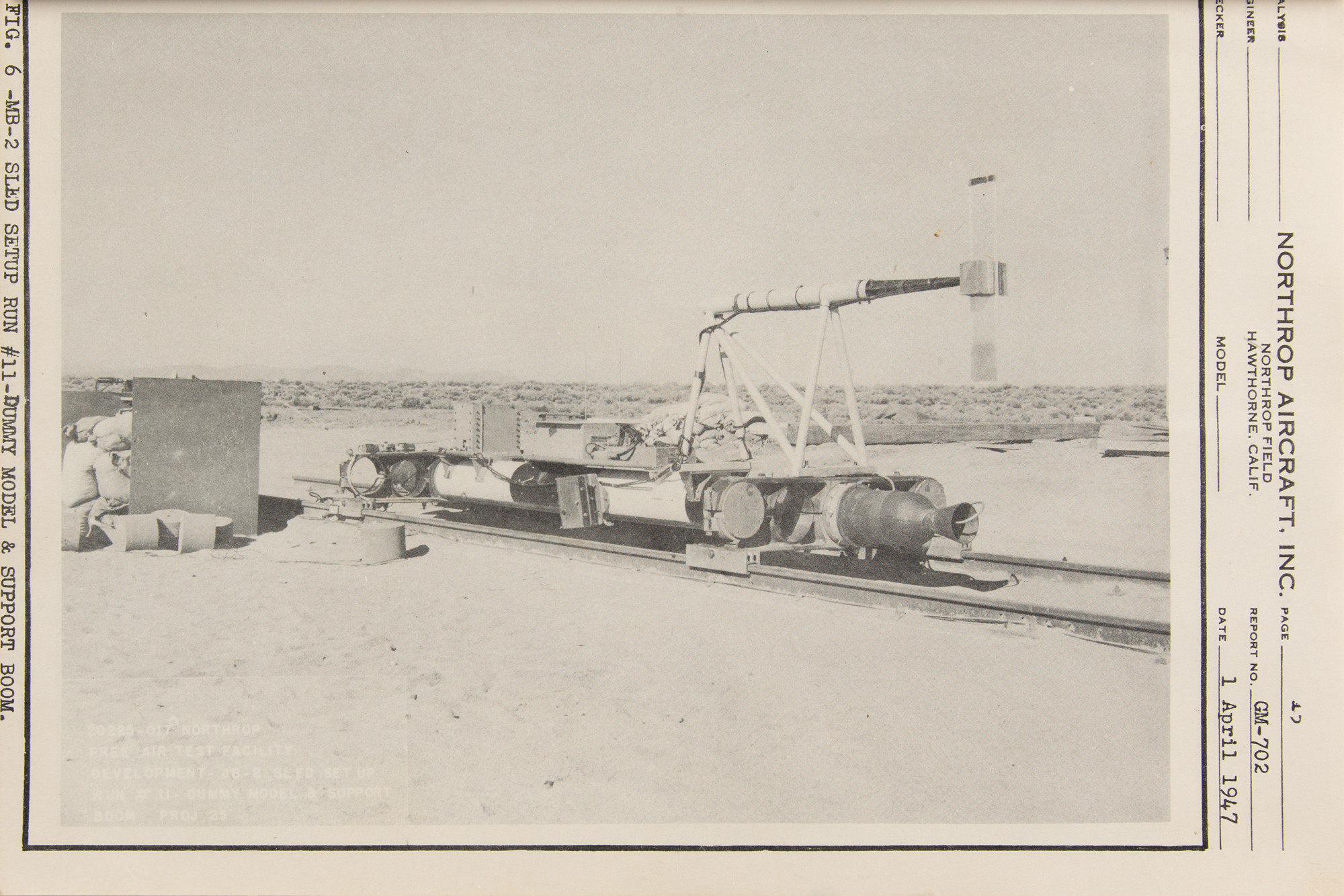 Lot #9036 Northrop Aircraft Free Air Test Facility Reports - Image 8