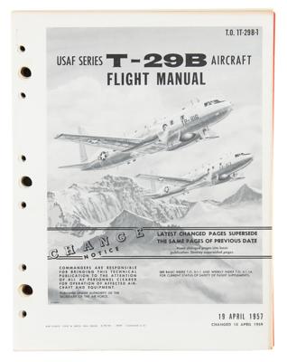 Lot #9038 Convair T-29B Flying Classroom Flight Manual