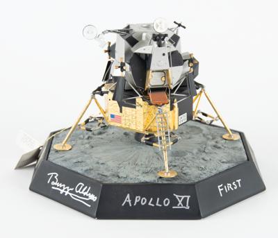 Lot #9274 Buzz Aldrin and Michael Collins Signed LM 'Eagle' Model - Image 2