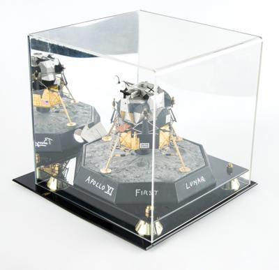 Lot #9274 Buzz Aldrin and Michael Collins Signed LM 'Eagle' Model - Image 9