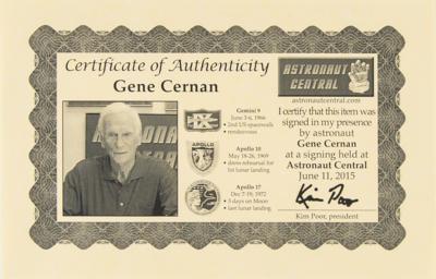 Lot #9542 Gene Cernan Signed 'Lunar Rover Vehicle' Model - Image 6