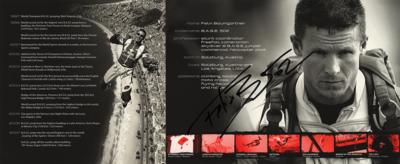 Lot #9041 Felix Baumgartner Signed Photograph and Brochure - Image 2