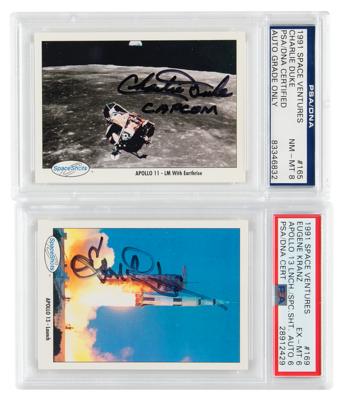 Lot #9590 Project Apollo (7) Signed Items - Image 2