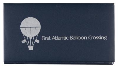 Lot #9046 First Atlantic Balloon Crossing (3) Flown Items - Image 5