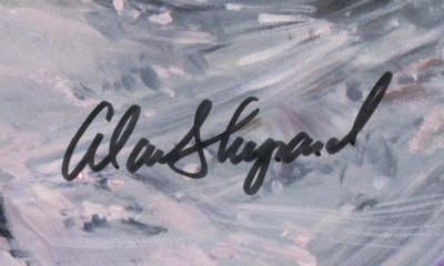 Lot #9441 Alan Shepard Signed Print - Image 2