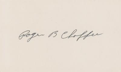 Lot #9175 Roger Chaffee Signature