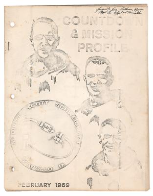 Lot #9244 Apollo 9 Countdown & Mission Profile Booklet - Image 1