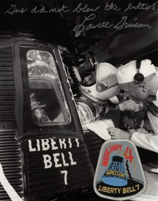Lot #9103 Liberty Bell 7: Lowell Grissom Signed Photograph