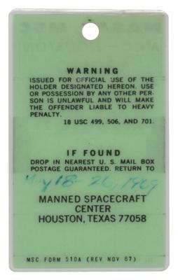 Lot #9260 Sy Liebergot's Apollo 10 Mission Badge - Image 2