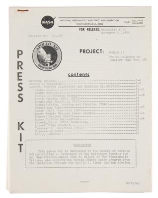 Lot #9369 Apollo 12 Press Kit - Image 1
