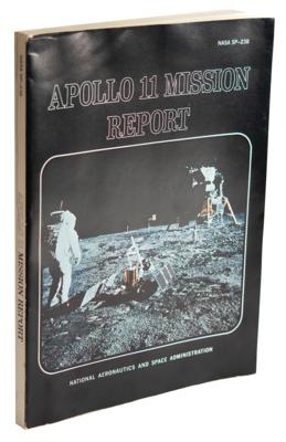 Lot #9289 Apollo 11 Mission Report - Image 1