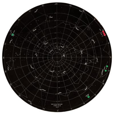 Lot #9282 John Young's Apollo 11 Training-Used 'CSM TLC/TEC' Star Chart - Image 2