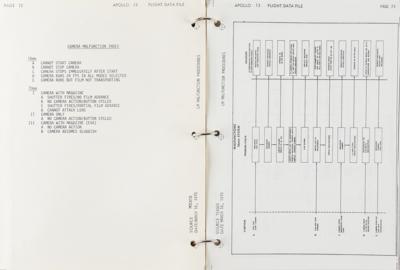 Lot #9375 James Lovell's Apollo 13 Training-Used LM Malfunction Procedures Book - Image 4
