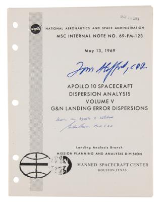 Lot #9250 Gordon Cooper's Apollo 10 Training Papers and Documents - Image 2