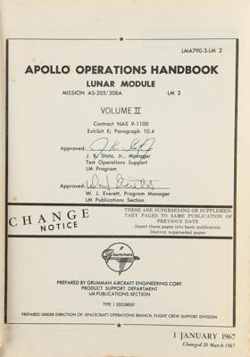 Lot #9624 Apollo 2 'Lunar Module 2' Operations Handbook - Vol. II - Image 3