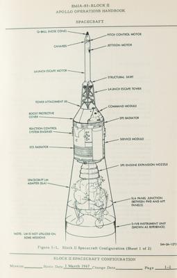 Lot #9625 Apollo CSM Block II Operations Handbook - Vol. I (1967) - Image 3