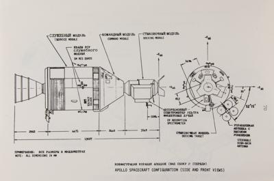 Lot #9766 Apollo-Soyuz (3) Press Kit Items - Image 2