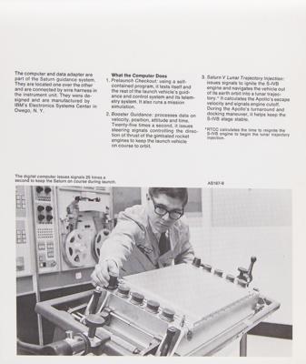 Lot #9637 IBM Apollo/Saturn Press Kit - Image 3