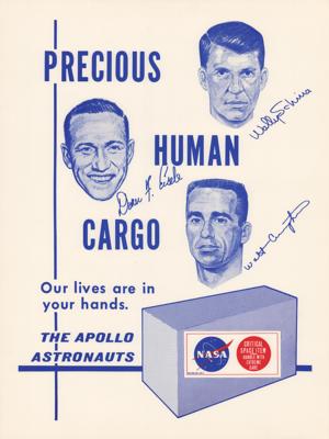 Lot #9631 NASA Manned Flight Awareness Posters (3) - Image 1