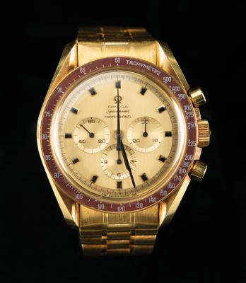 Lot #9001 Gus Grissom 18K Gold Omega Speedmaster Professional 1969 Apollo 11 Commemorative Watch - Image 3