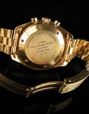 Lot #9001 Gus Grissom 18K Gold Omega Speedmaster Professional 1969 Apollo 11 Commemorative Watch - Image 4